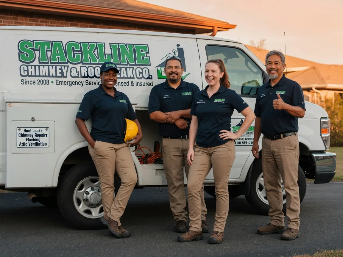 Chimney flashing repair company in Racine, WI